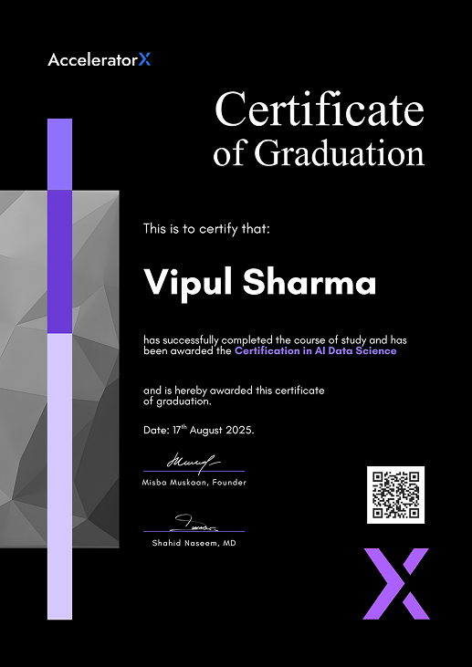 AI Data Science Certificate